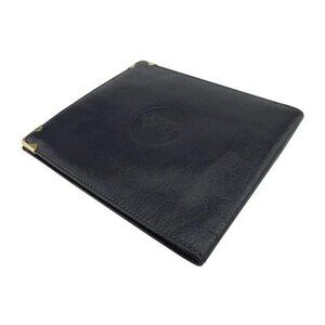 CELINE Bill Compartment Navy gold Women Authentic secondhand